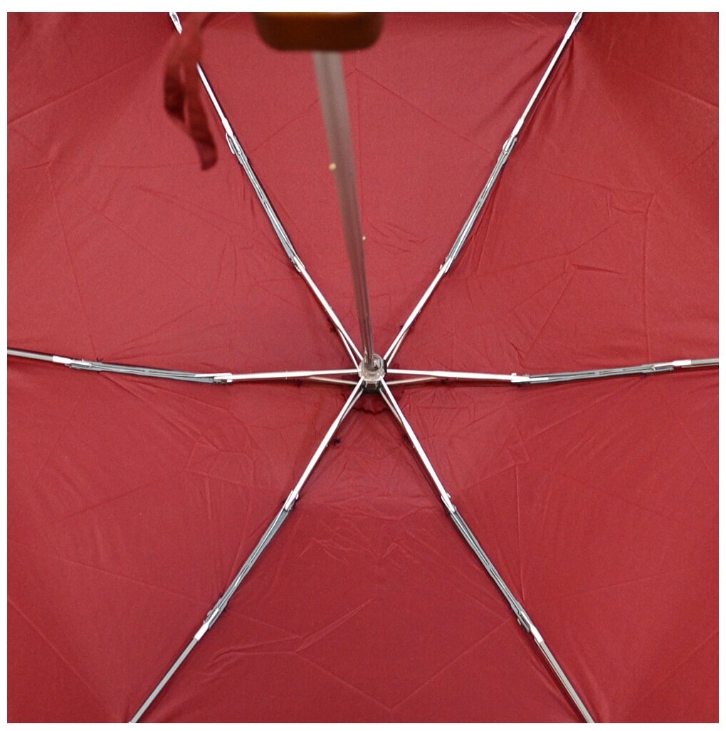 Мини-зонт Ame Yoke, бордовый — фото 1