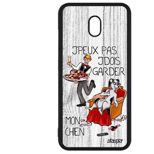 фото Чехол для мобильного xiaomi redmi 8a, "не могу - у меня собака!" пародия шутка utaupia