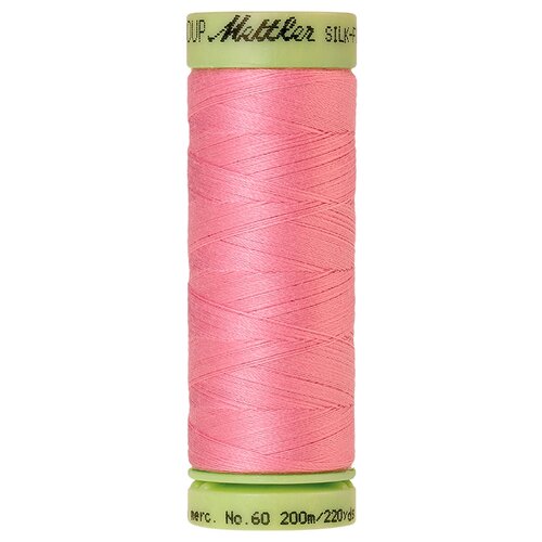 Нить для машинного квилтинга SILK-FINISH COTTON 60, 200 м 100% хлопок 1057 Rose Quartz ( 9240-1057 )