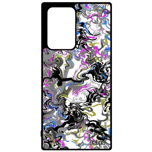 фото Чехол для samsung galaxy note 20 ultra, "мраморный фон" фантазия зигзаг utaupia