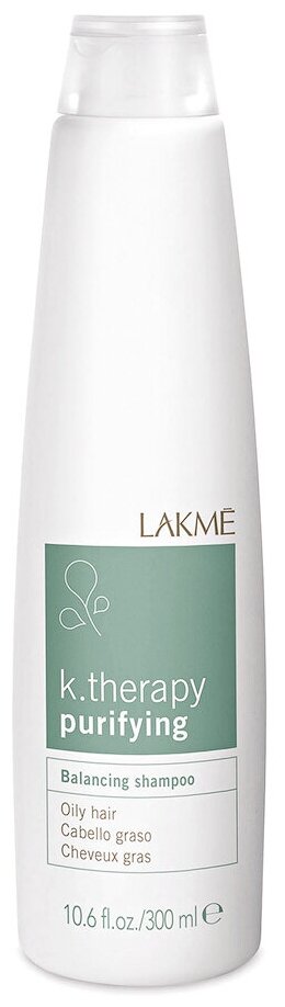 Lakme K.Therapy Purifying Balancing Шампунь восстанавливающий баланс для жирных волос 300 мл