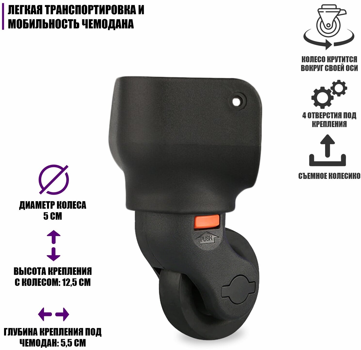 Колесо для чемодана 