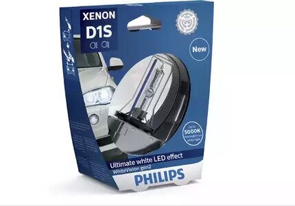 Лампа ксеноновая D1S PHILIPS WhiteVision (gen 2) ( для SAAB 9-3 Кабриолет (YS3F) 2.0 t PHILIPS 85415WHV2S1