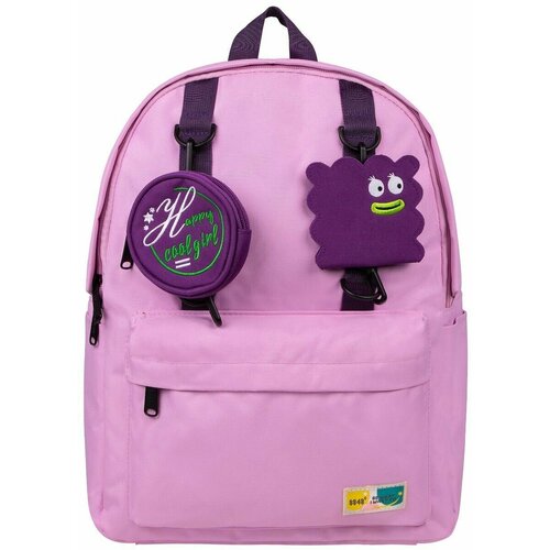 Рюкзак / 8848 / 506-068-009 Рюкзак с кошельком 40х15х30 см / розово-фиолетовый
