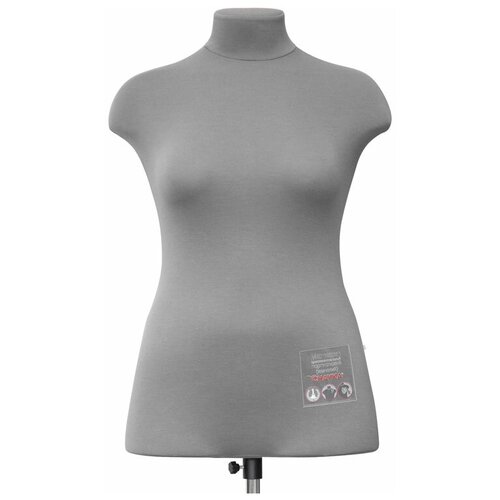 Манекен профессиональный портновский женский CHAYKA 50 размер (цвет серый)