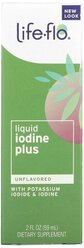 Life-flo, liquid iodine plus, жидкий йод плюс, 59мл