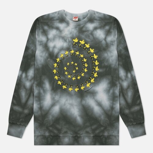 фото Толстовка tsptr, силуэт прямой, размер m, серый