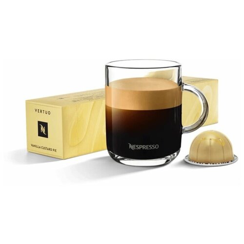 Nespresso Vertuo Vanilla Custard Pie Ванильный пирог 10 капсул