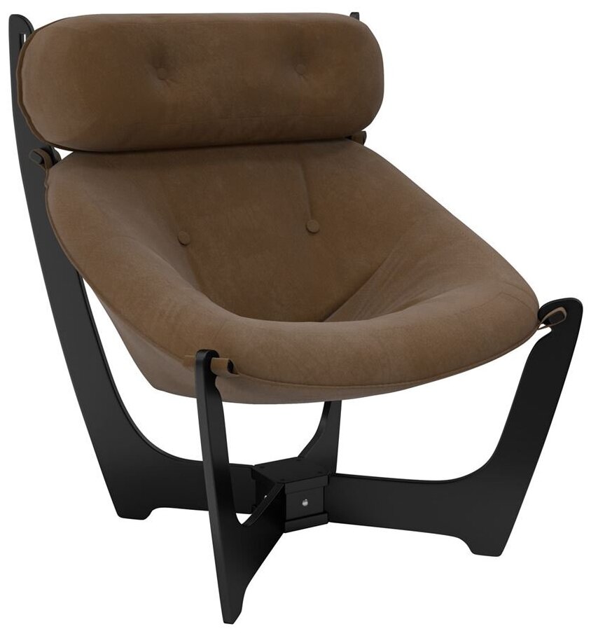 Кресло для отдыха мод.11 (Verona Brown/ каркас Венге эмаль)