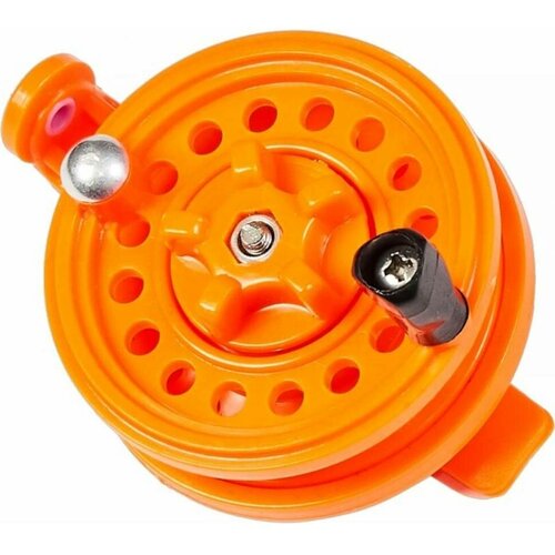 Катушка проводочная Salmo ICE HR 5.8см оранжевая катушка проводочная lucky john ice wheel 1 5 5см lj 1155