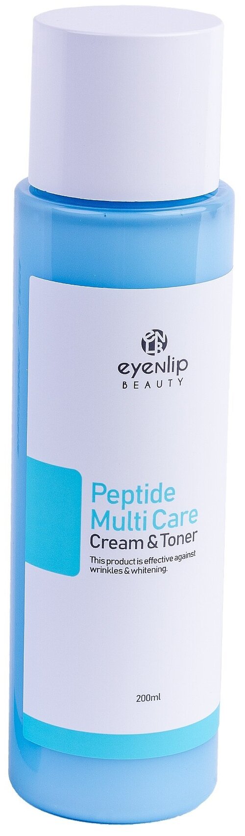 Eyenlip Peptide Multi Care Cream & Toner Тонер-крем с пептидами для лица, 200 мл