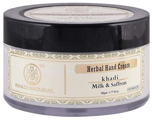 Khadi Natural Крем для рук Шафран и Козье молоко, 50 мл