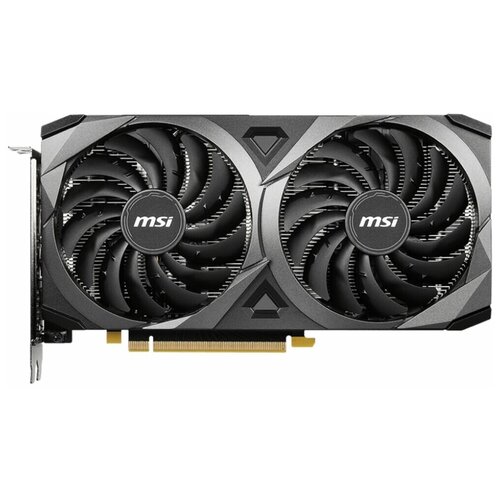 Видеокарта MSI GeForce RTX 3060 8192Mb, Ventus OC 2X (RTX 3060 Ventus 2X OC 8G) 1xHDMI, 3xDP, Ret