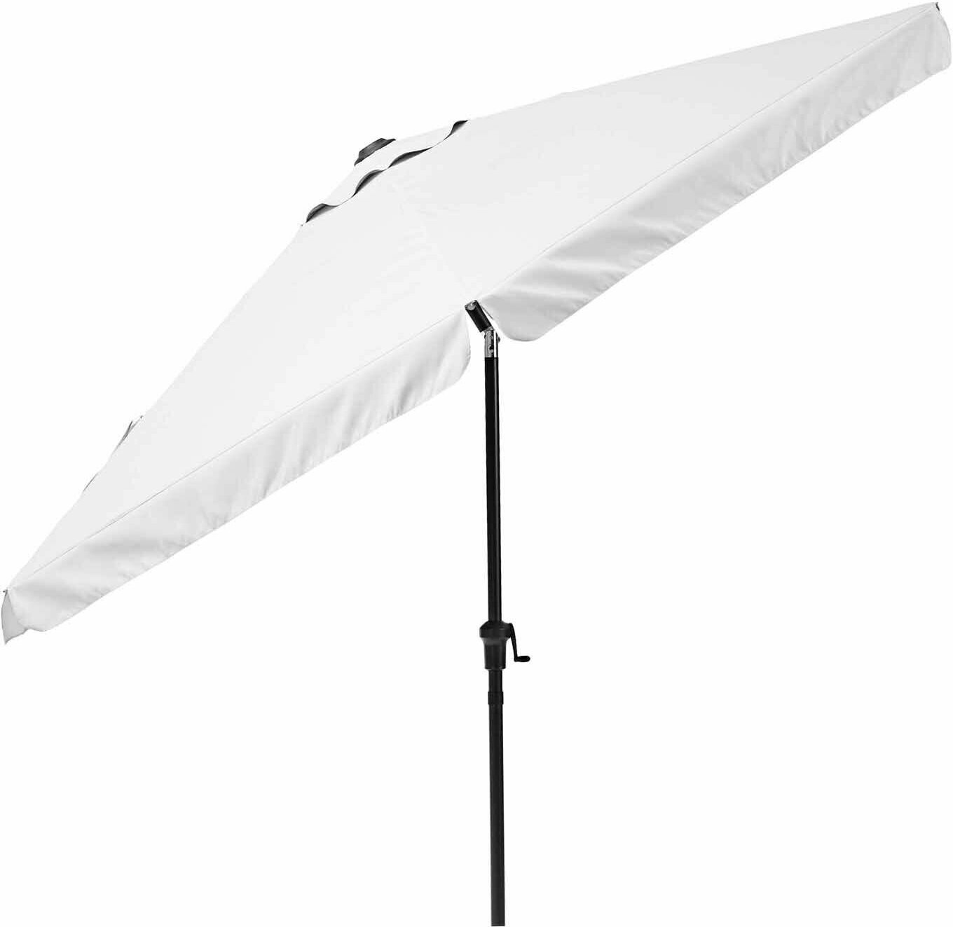 Зонт садовый, D-300 см, цвет белый - фотография № 2