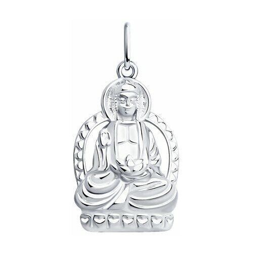 фото Подвеска из серебра будда diamare