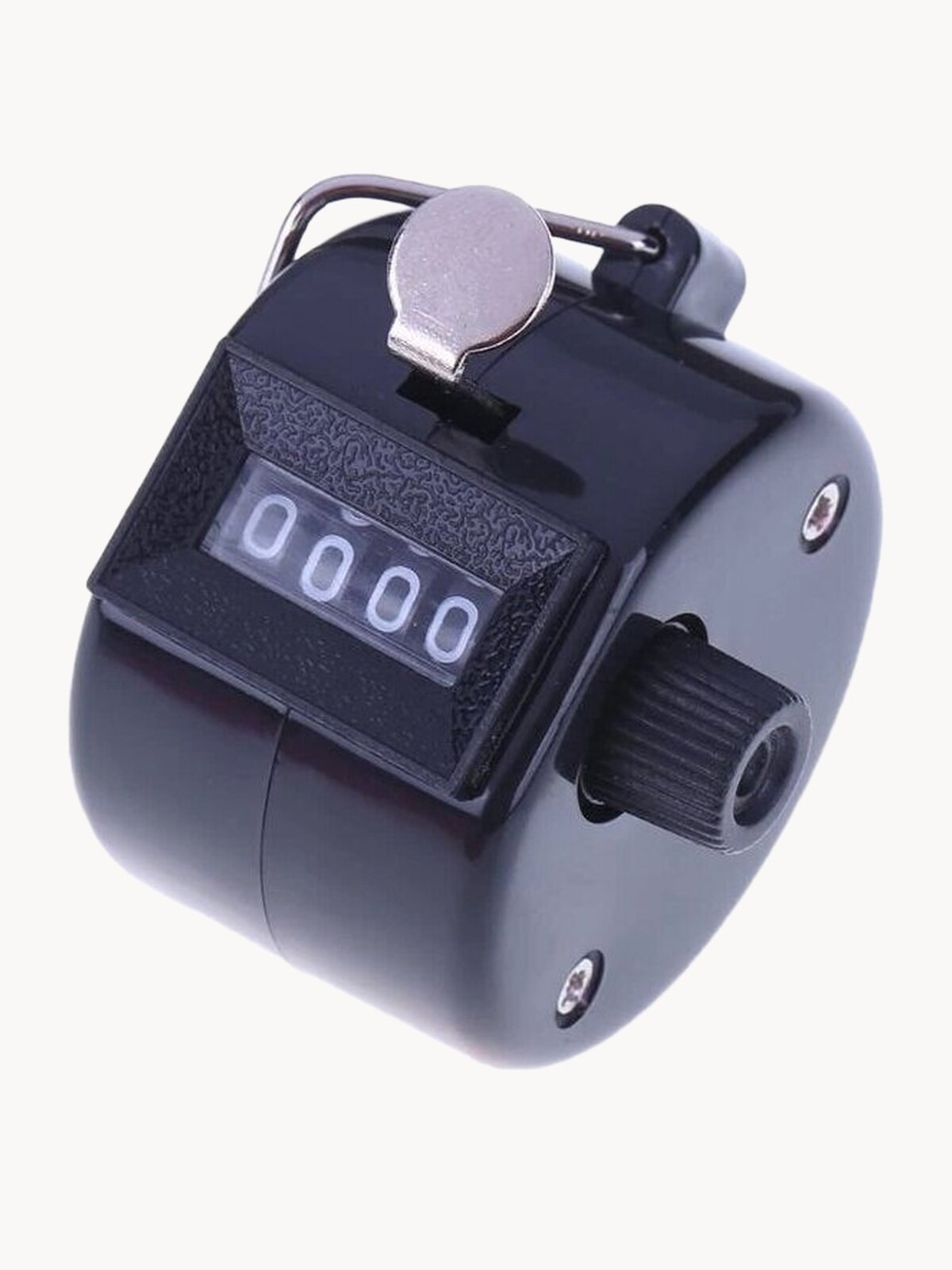 Счетчик механический черный (счетчик кликер) с ручным управлением