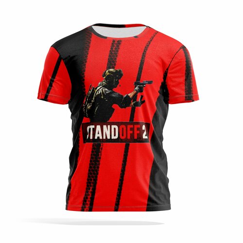 Футболка PANiN Brand, размер XXL, черный, красный футболка panin brand размер xxl красный черный