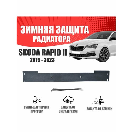 Зимняя заглушка для автомобиля Skoda Rapid II 2019-н. в.