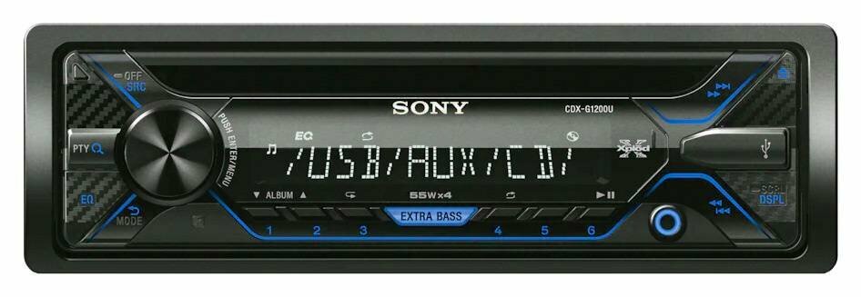 Автомагнитола Sony CDX-G1201U - фотография № 8