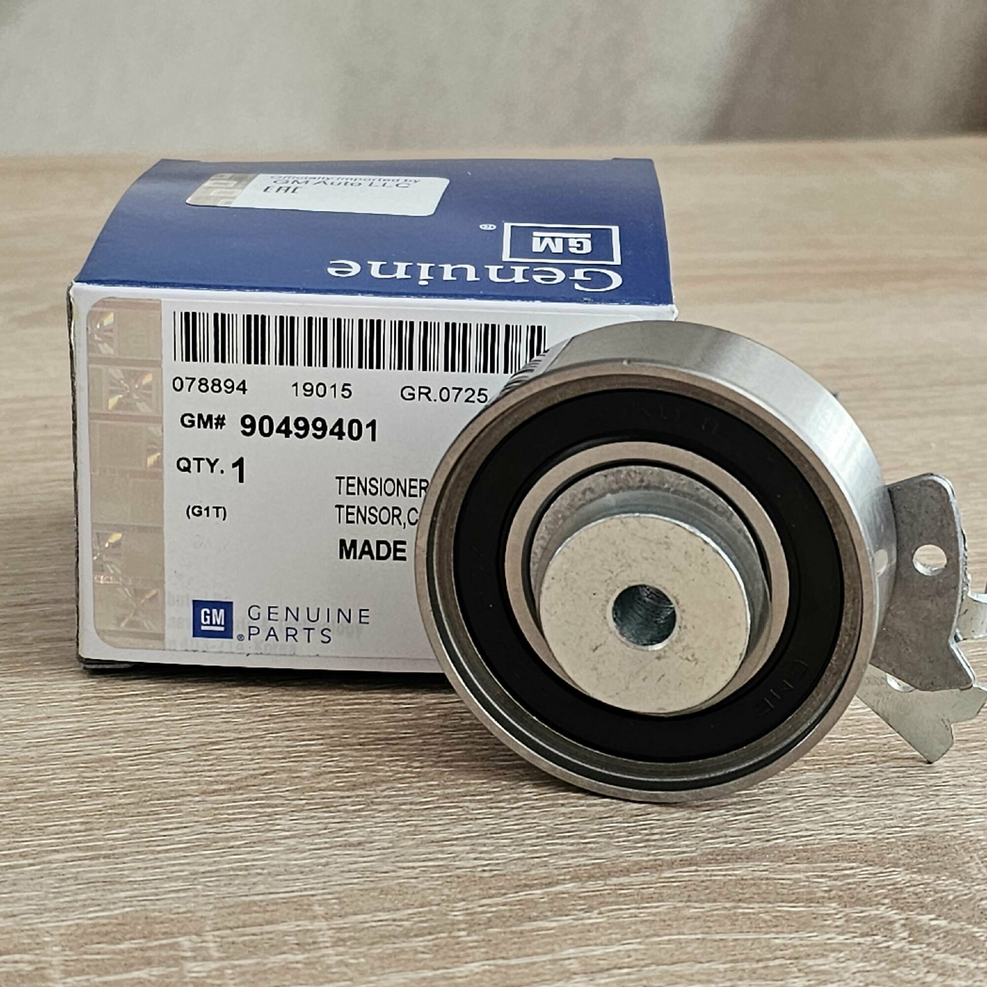 Ролик ГРМ NEXIA LANOS SOHC AVEO натяж. 90499401 General Motors