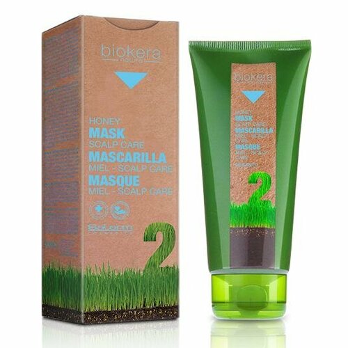 Salerm Biokera Honey mask Scalp Care (Медовая маска), 200 мл