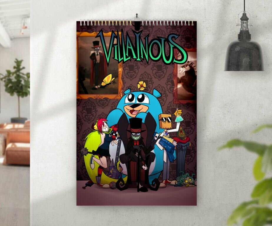 Календарь перекидной Злыдни, Villainous №22, А4