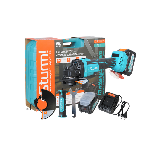 Аккумуляторные УШМ Sturm CAG1812 1BatterySystem 1086800₽