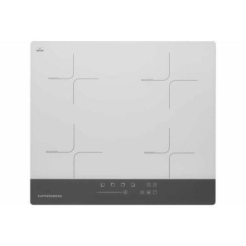 Индукционная варочная панель Kuppersberg ICD 601 (590х520) 4 зоны нагрева, белая 6588