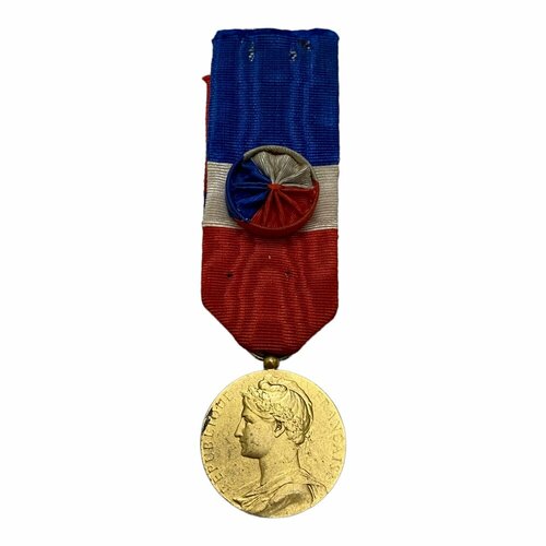 Франция, медаль Министерство торговли и промышленности (M. HEINTZ) золотая степень 1946 г.