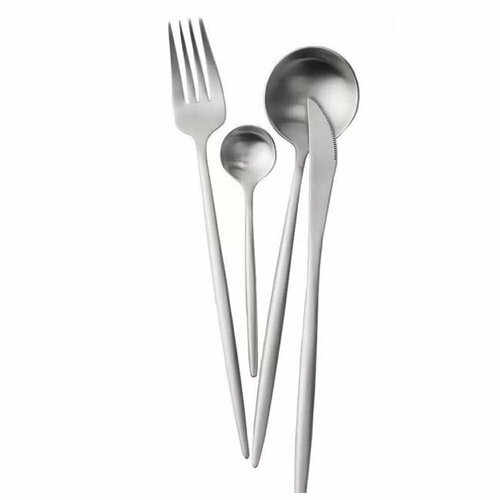 Набор столовых приборов Maison Maxx Stainless Steel Cutlery Set (Steel) 4 предмета в комплекте