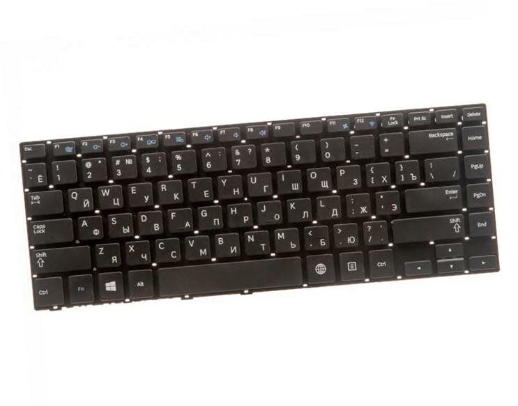 Клавиатура для ноутбука Samsung NP370R4E NP470R4E black