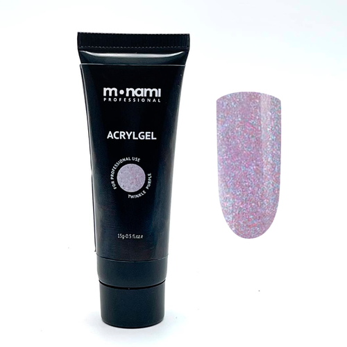 Акригель Monami AcrylGel Twinkle Purple 15 г