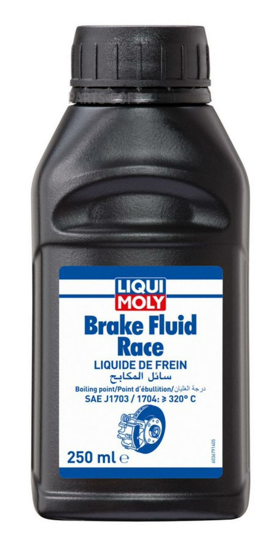 LIQUI MOLY 3679 LiquiMoly Racing Brake Fluid (0.25L)_жидкость тормозная DOT-4! (синт.)SAE J1703/J1704\