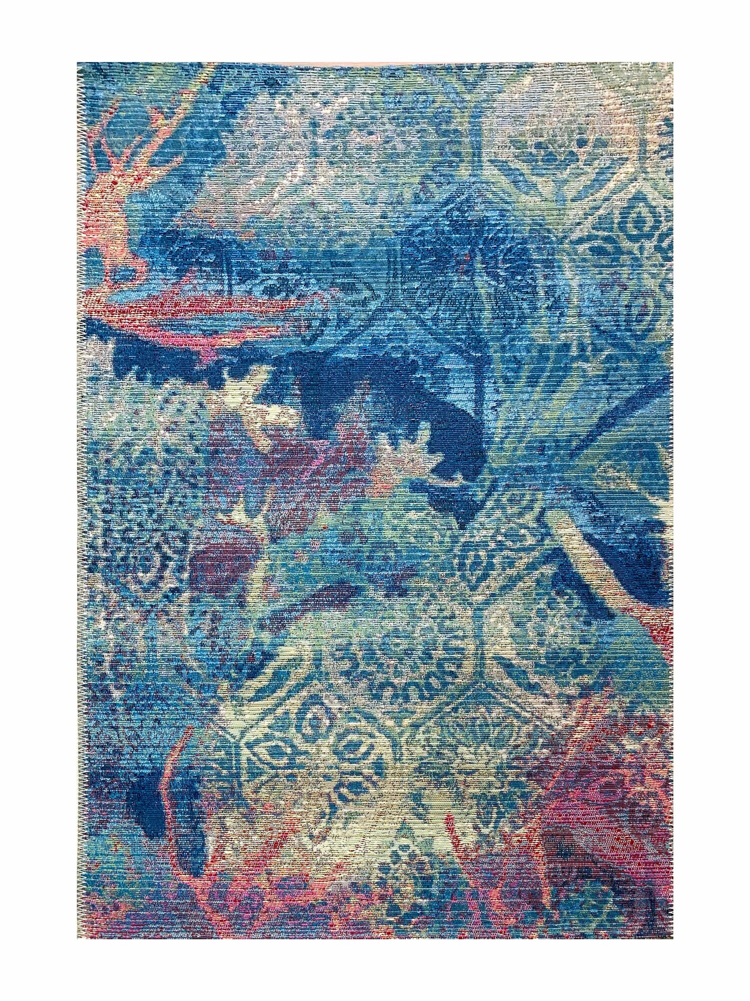 Безворсовый ковёр Египет Медитерранеан 40 Х размер 80х140 - фотография № 1