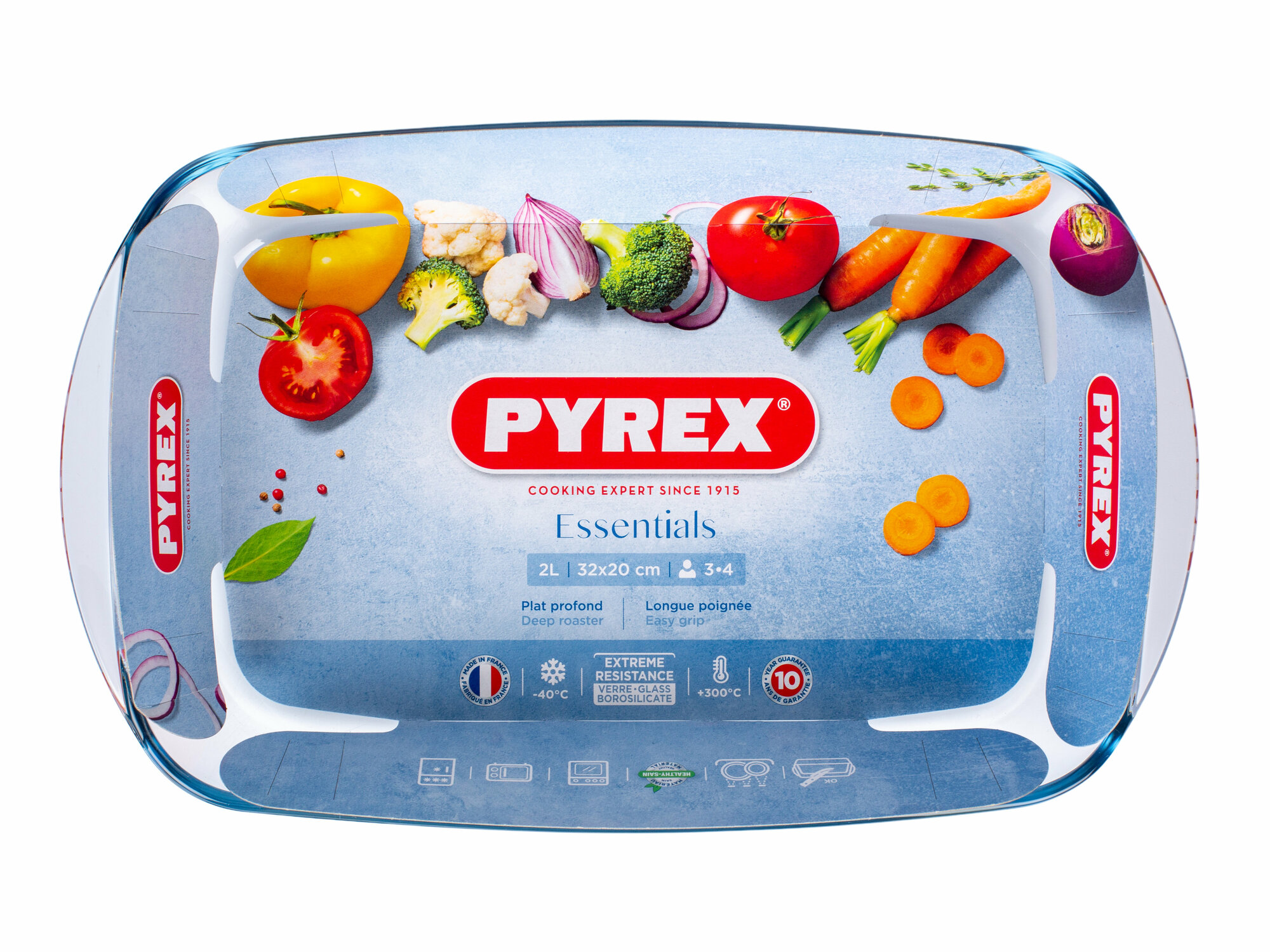 фото Блюдо для запекания и выпечки PYREX CLASSIC 33x20x5см 2л прямоугольное