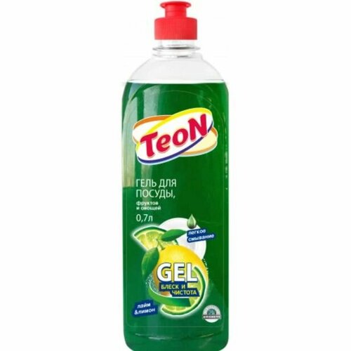 Teon гель для посуды 700мл ЛаймЛимон 21шт 4559₽