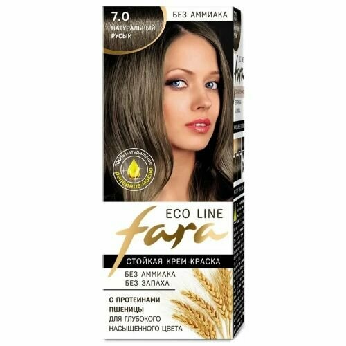 fara eco line green 8 0 светло русый 3уп FARA Eco Line Green 7.0 натуральный русый