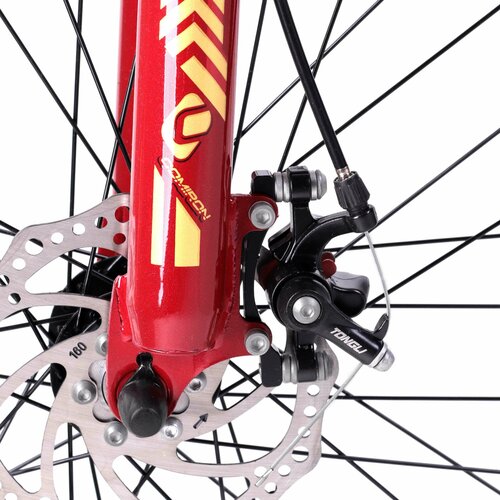 Велосипед горный 24 дюйма подростковый 7-скоростей LTWOO A-2 на рост 135-155см COMIRON REBEL красный 1599900₽