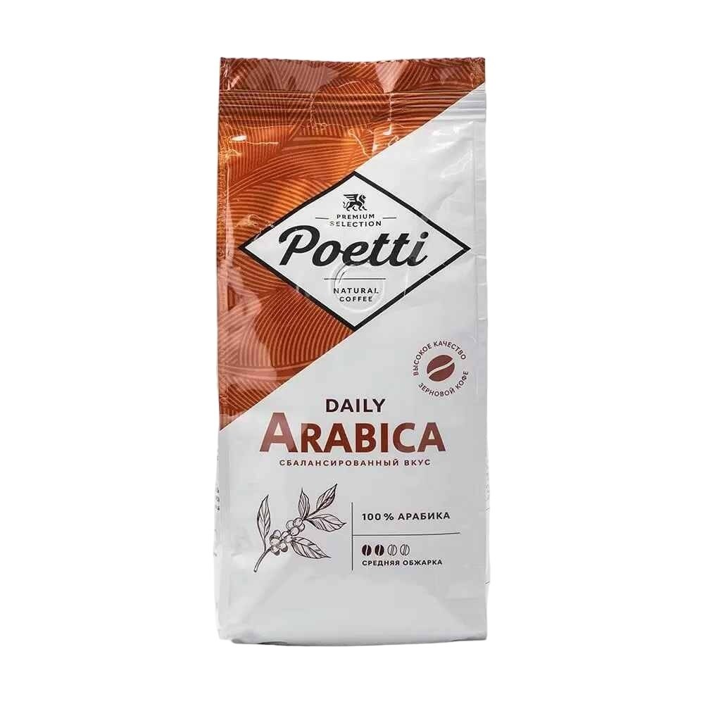 Кофе в зернах Poetti Daily Arabica 250г ООО Милфудс - фото №11