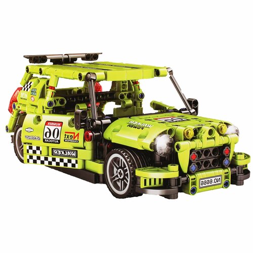 Конструктор для мальчиков Racing Car / 540 деталей пластиковый конструктор forange block racing club fc1624 зеленый багги