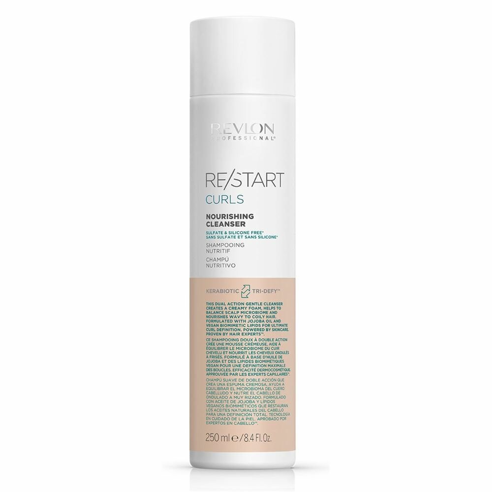 Шампунь Revlon Professional Re/Start Re/Start Curls Nourishing Cleanser, Питательный шампунь для вьющихся волос, 250 мл