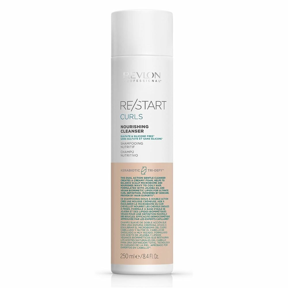 Шампунь REVLON Бессульфатный питательный для вьющихся волос Nourishing Cleanser, 250 мл