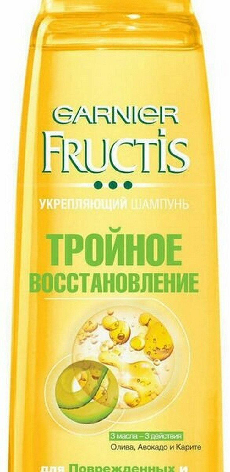 Garnier Шампунь Тройное восстановление 400 мл (Garnier, ) - фото №7