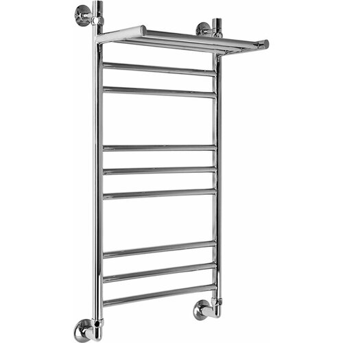 Водяной полотенцесушитель Акванерж Прямая групповая с полкой 700x400