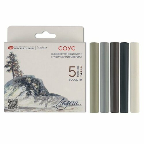 Соус ЗХК Ладога ассорти 5 цветов в картонной коробке 2711422303 514₽