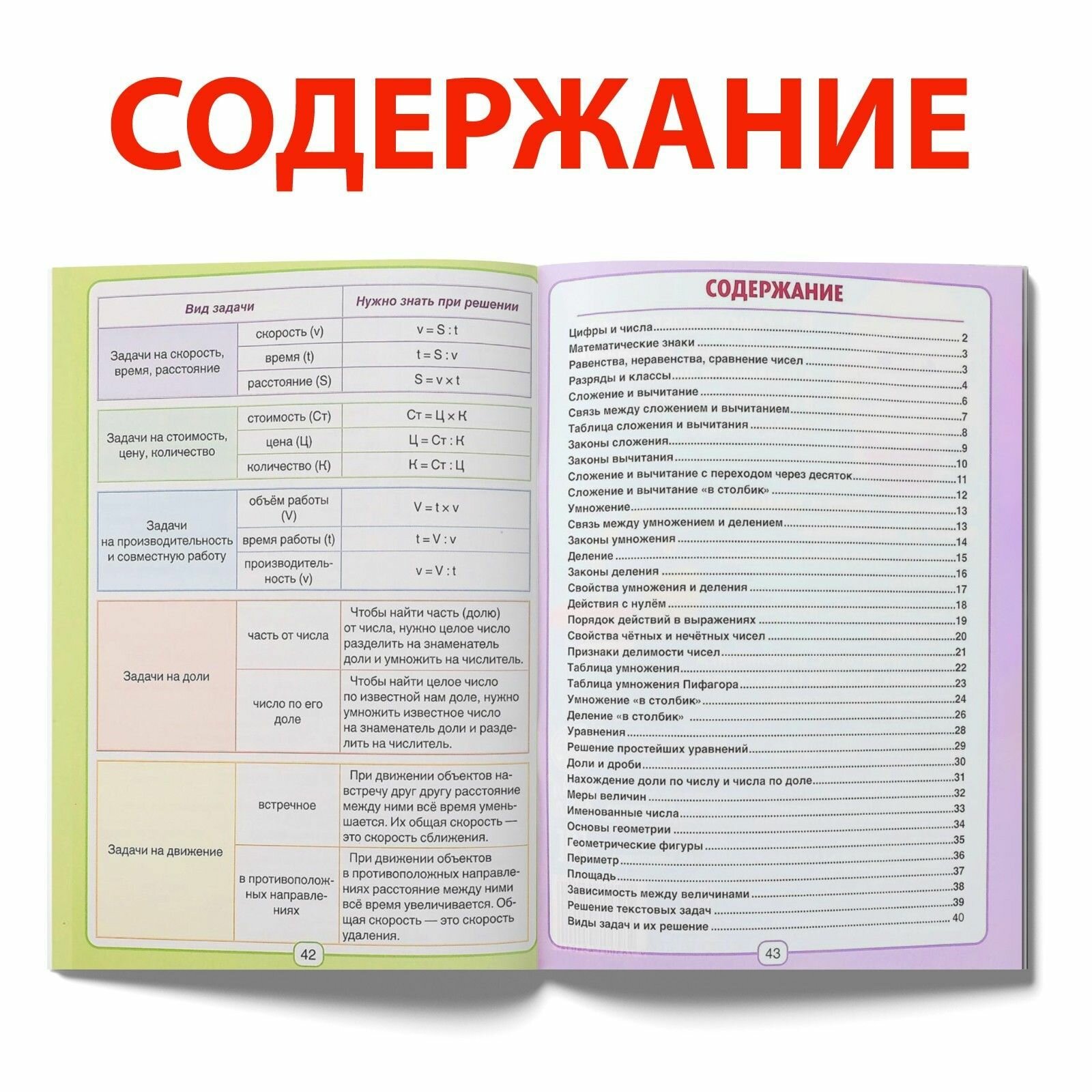 Все правила математики в схемах и таблицах Сборник для 1-4 классов - фото №19