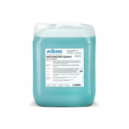 KIEHL ARCANDIS-SPLEND ополаскиватель кислотный для посуды, стекла, приборов 10л