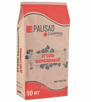 Уголь березовый. 10 кг. Россия Camping Palisad EAN-13: 4606800046888