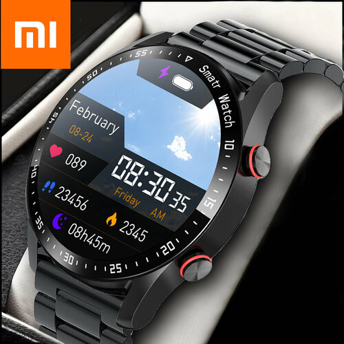 Xiaomi ECG+PPG Black Steel Belt AMOLED , с ЭКГ и пульсоксиметром