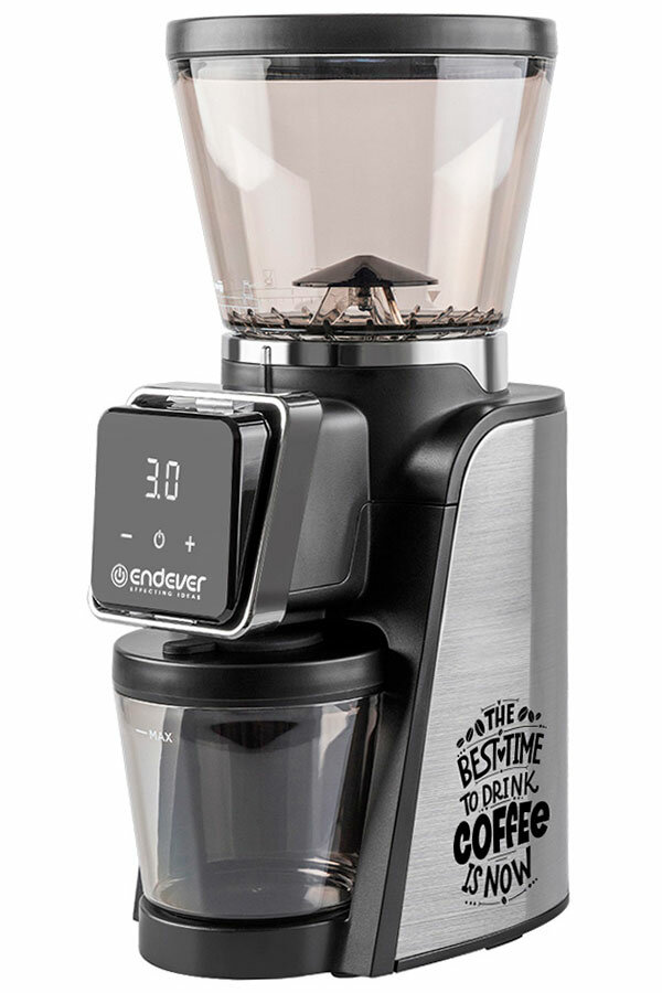 Кофемолка Endever COSTA-1063 (90469) стальной/черный